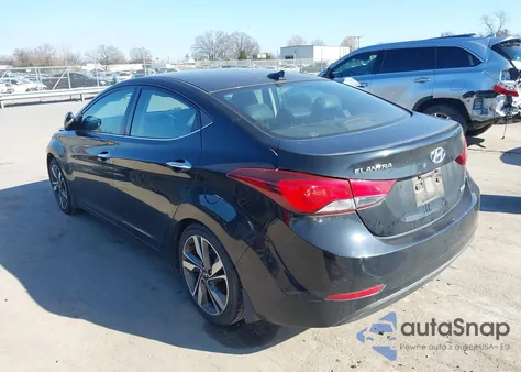 2015 Hyundai Elantra Limited/Se z USA, uszkodzony, nr VIN KMHDH4AE7FU305004